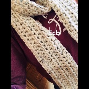 Long boutique Handmade bulky chunky scarf